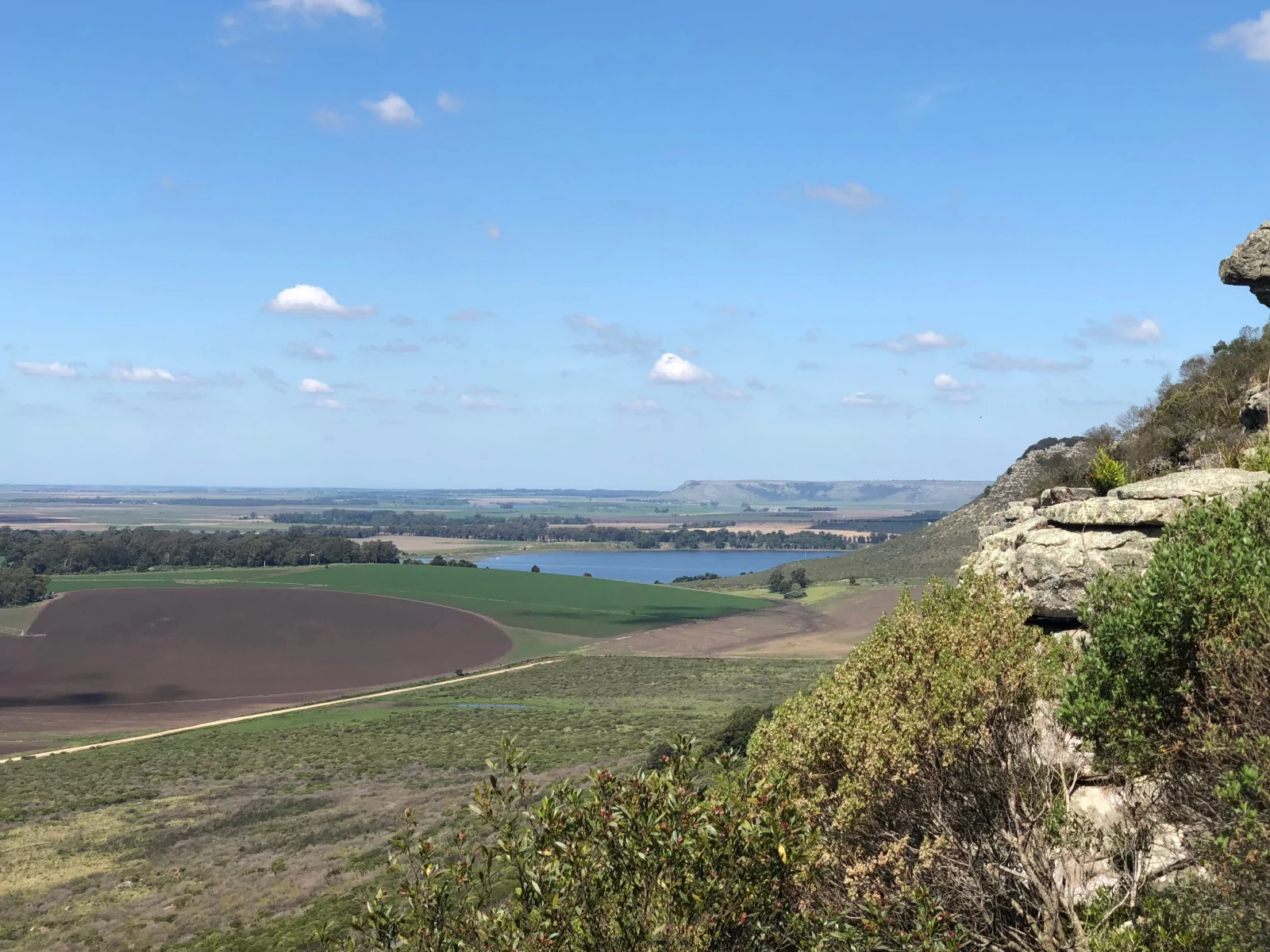 Paisaje de viaje, ejemplo de encuadre