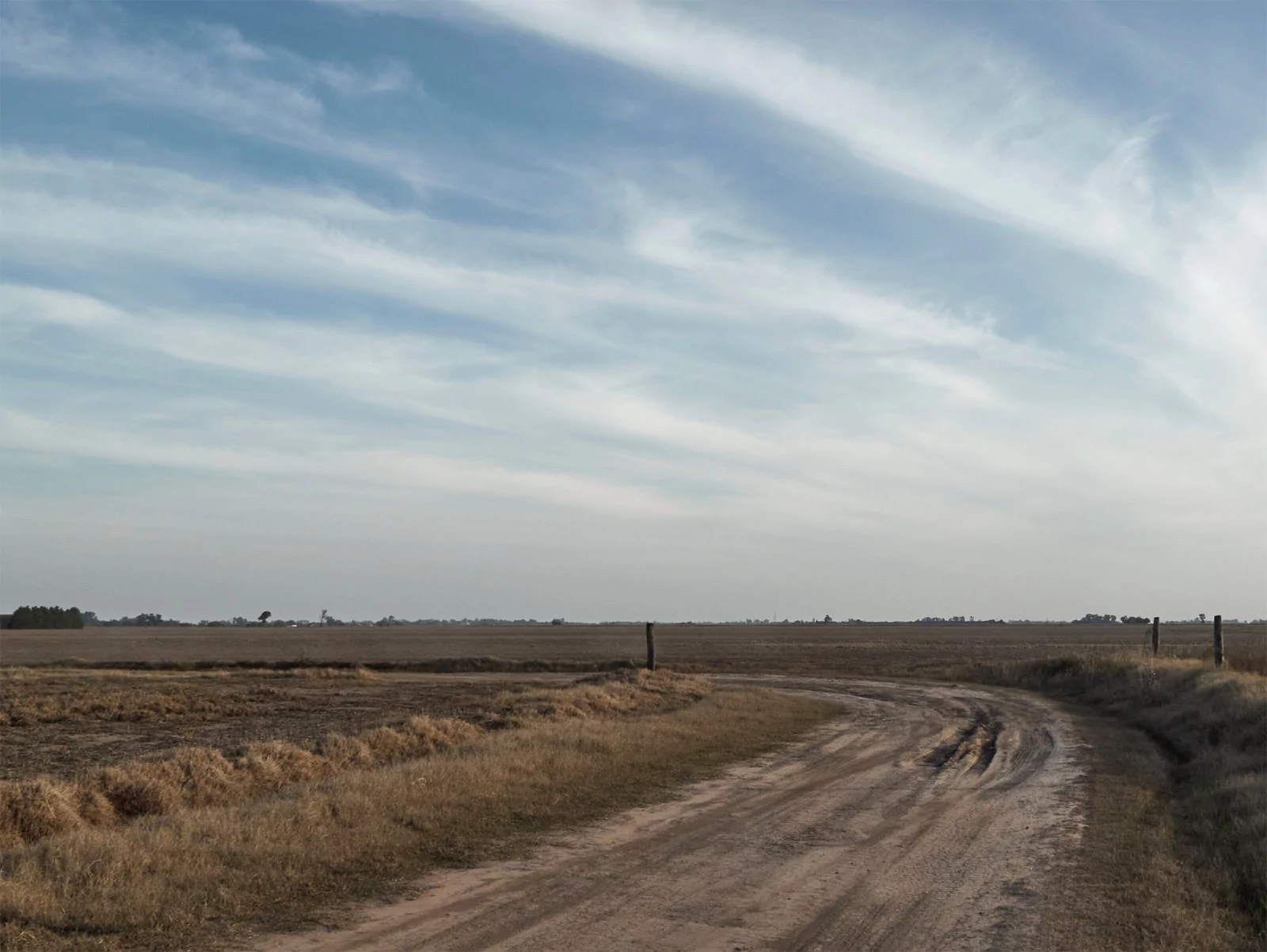 Paisaje de viaje, ejemplo de encuadre