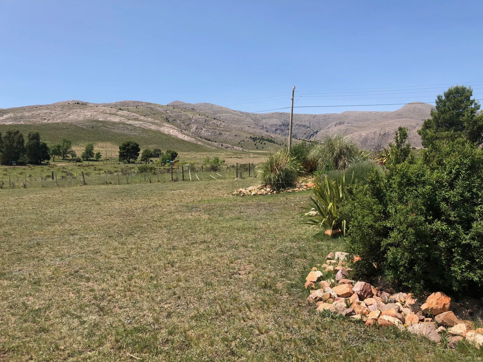 Paisaje de viaje, ejemplo de encuadre