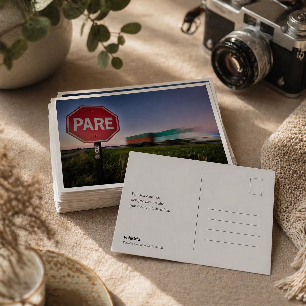 Postales personalizadas 10x15 con frente y dorso