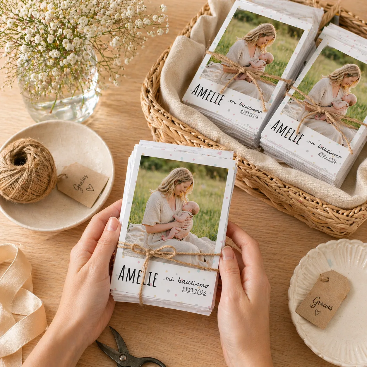 Souvenir Polaroid con foto personalizada